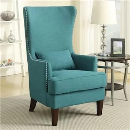 Wing Back Accent Chair